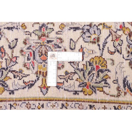 Tappeto Kashan Persia bianco marrone 197x315