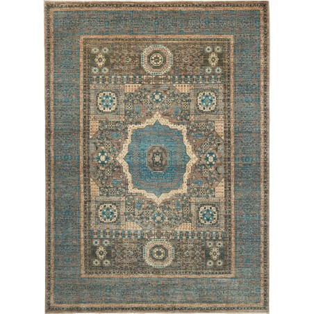 Tappeto Mamlouk Pakistan azzurro 173x244