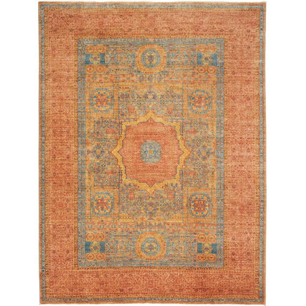 Tappeto Mamlouk Pakistan arancione 173x230