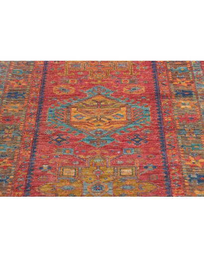 Tappeto Tribal Pakistan marrone 80x299