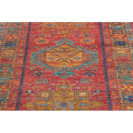 Tappeto Tribal Pakistan marrone 80x299