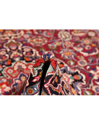 Tappeto Mashad Persia azzurro beige 196x285