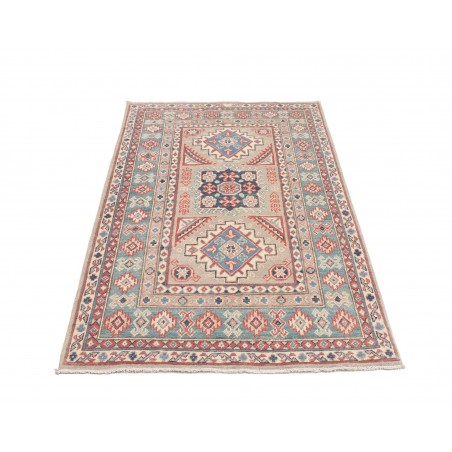 Tappeto Kazak Afghanistan marrone giallo 105x157