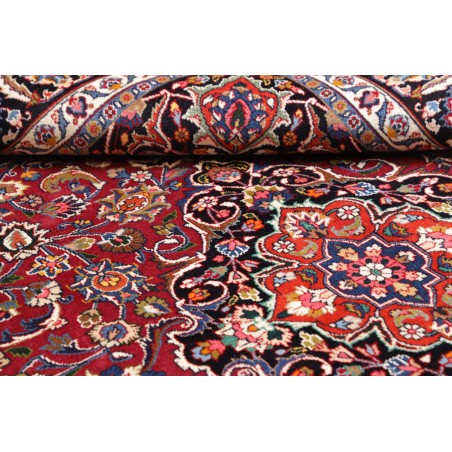 Tappeto Mashad Persia azzurro beige 196x285