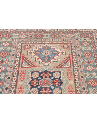 Tappeto Kazak Afghanistan marrone giallo 105x157