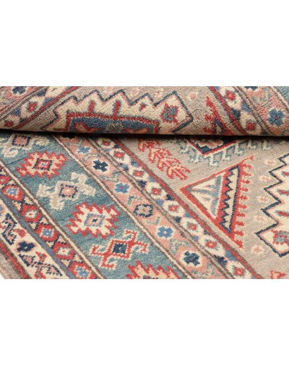 Tappeto Kazak Afghanistan marrone giallo 105x157