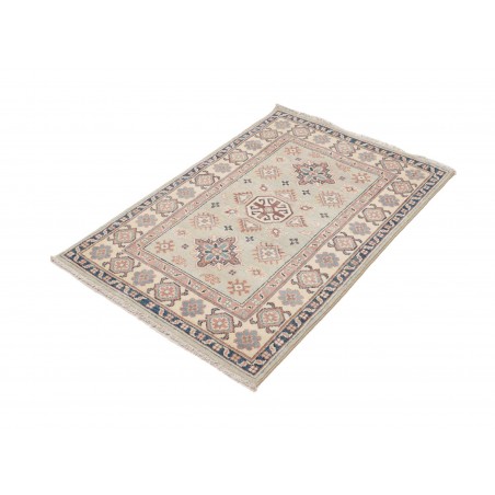 Tappeto Kazak Afghanistan bianco marrone 84x121