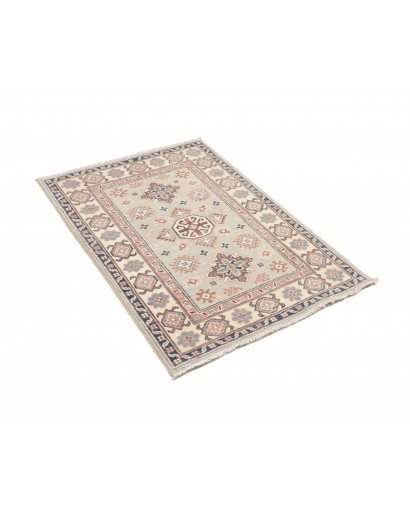 Tappeto Kazak Afghanistan bianco marrone 84x121