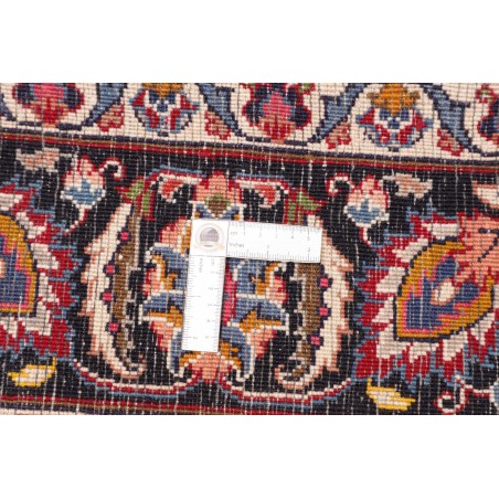 Tappeto Mashad Persia azzurro beige 196x285