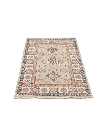 Tappeto Kazak Afghanistan bianco marrone 84x121