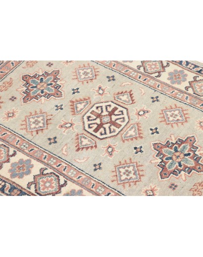 Tappeto Kazak Afghanistan bianco marrone 84x121