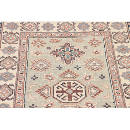 Tappeto Kazak Afghanistan bianco marrone 84x121