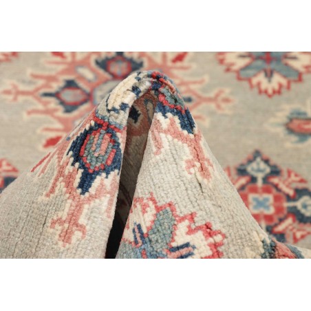 Tappeto Kazak Afghanistan bianco azzurro 80x117