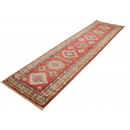 Tappeto Kazak Fine Pakistan rosso giallo 83x306