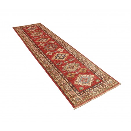 Tappeto Kazak Fine Pakistan rosso giallo 83x306