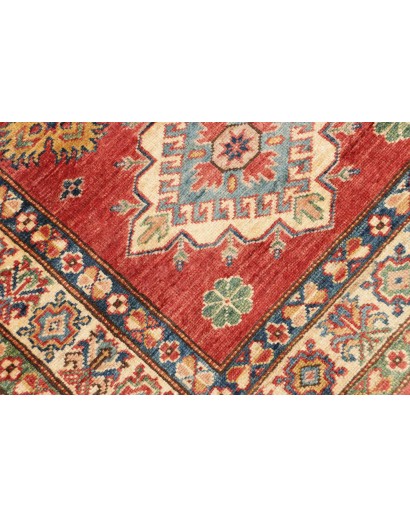 Tappeto Kazak Fine Pakistan rosso giallo 83x306