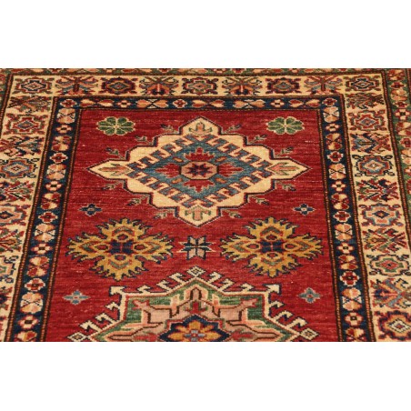 Tappeto Kazak Fine Pakistan rosso giallo 83x306