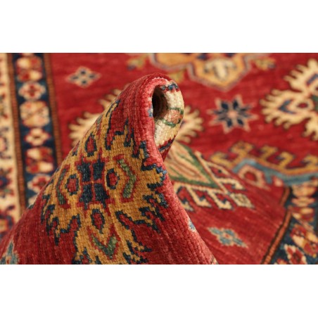 Tappeto Kazak Fine Pakistan rosso giallo 83x306