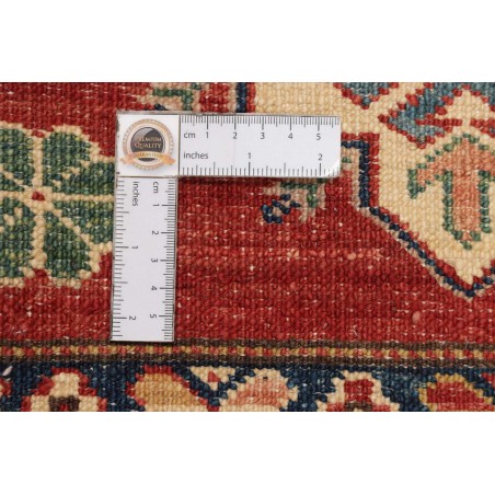 Tappeto Kazak Fine Pakistan rosso giallo 83x306
