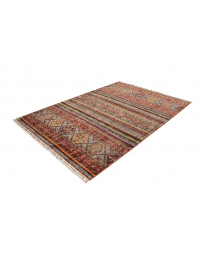 Tappeto Samarkand Pakistan marrone grigio 179x249