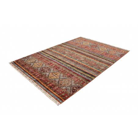 Tappeto Samarkand Pakistan marrone grigio 179x249