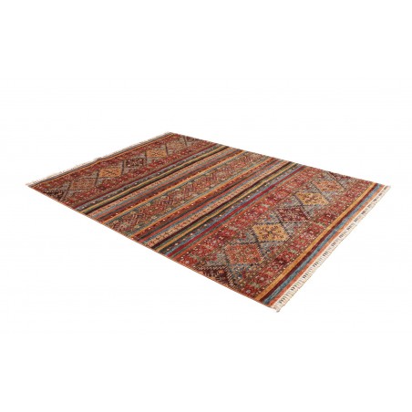 Tappeto Samarkand Pakistan marrone grigio 179x249