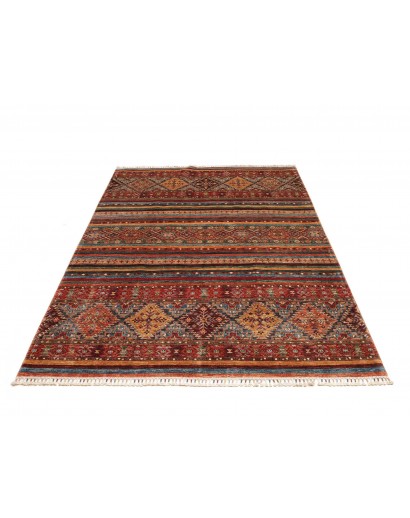 Tappeto Samarkand Pakistan marrone grigio 179x249