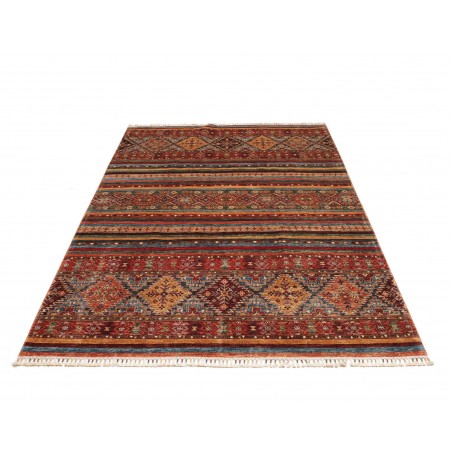 Tappeto Samarkand Pakistan marrone grigio 179x249