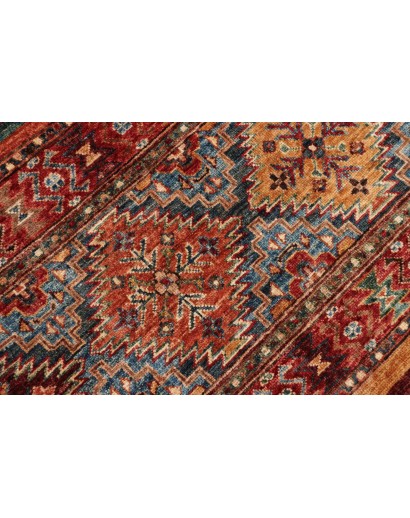 Tappeto Samarkand Pakistan marrone grigio 179x249
