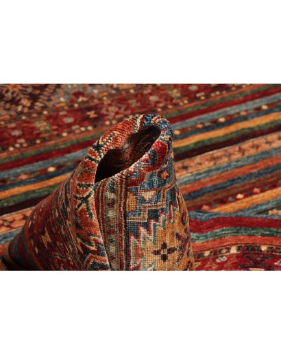 Tappeto Samarkand Pakistan marrone grigio 179x249