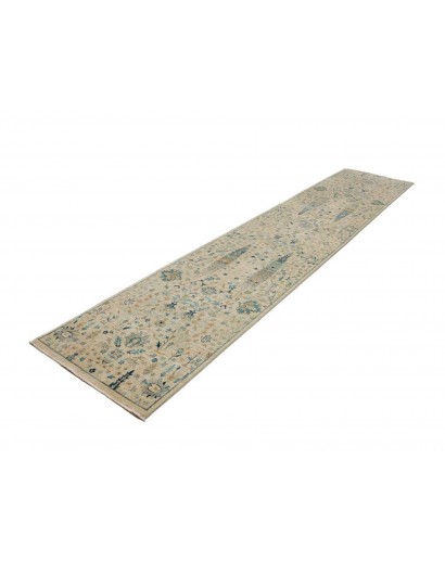 Tappeto Shahi Fine Pakistan marrone grigio 79x341