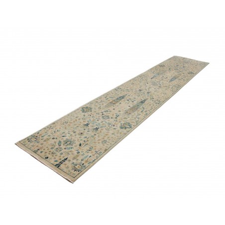 Tappeto Shahi Fine Pakistan marrone grigio 79x341