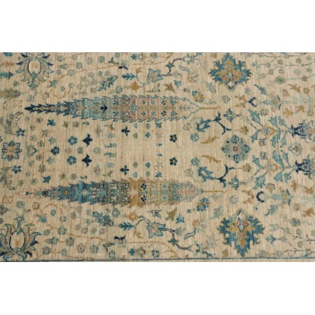 Tappeto Shahi Fine Pakistan marrone grigio 79x341