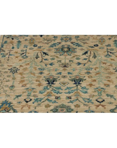 Tappeto Shahi Fine Pakistan marrone grigio 79x341