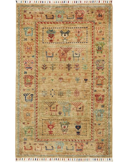 Tappeto Rubin Pakistan marrone 80x126