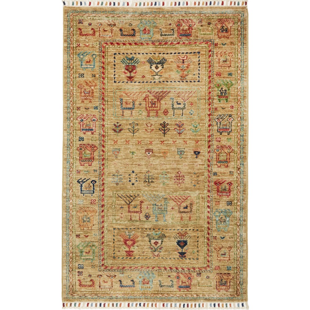 Tappeto Rubin Pakistan marrone 80x126