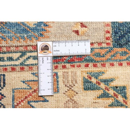 Tappeto Kazak Fine Pakistan marrone grigio 75x252