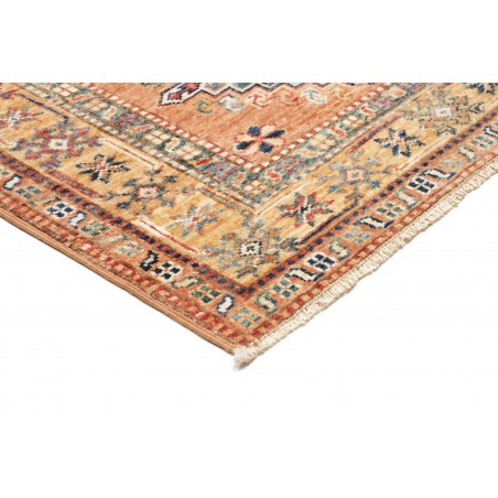 Tappeto Kazak Fine Pakistan marrone bianco 84x299