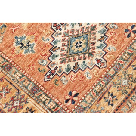 Tappeto Kazak Fine Pakistan marrone bianco 84x299