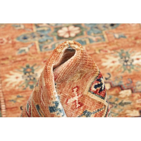 Tappeto Kazak Fine Pakistan marrone bianco 84x299