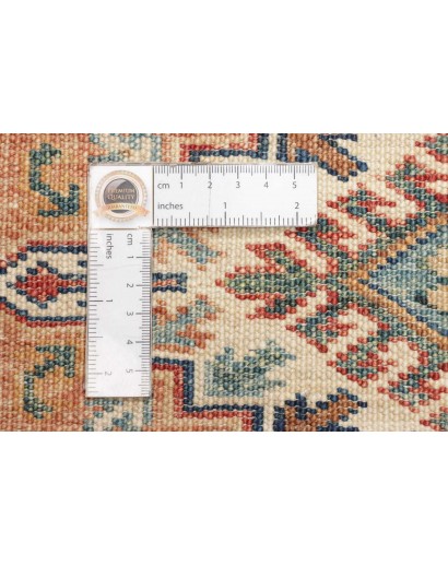 Tappeto Kazak Fine Pakistan marrone bianco 84x299