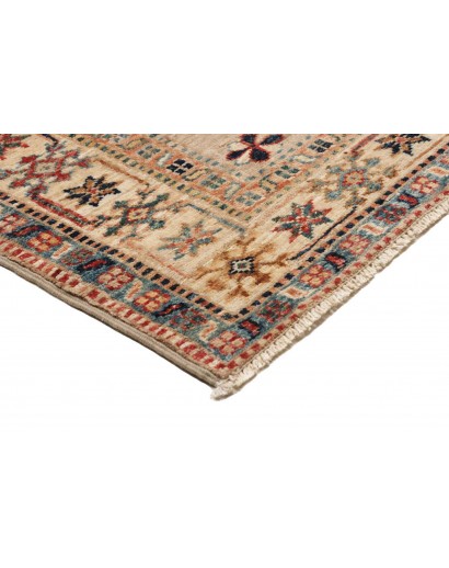 Tappeto Kazak Fine Pakistan marrone bianco 83x256