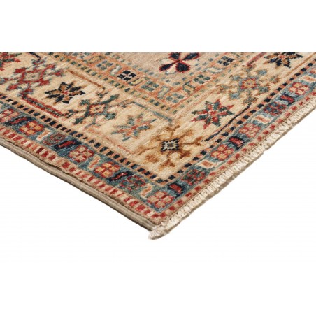 Tappeto Kazak Fine Pakistan marrone bianco 83x256