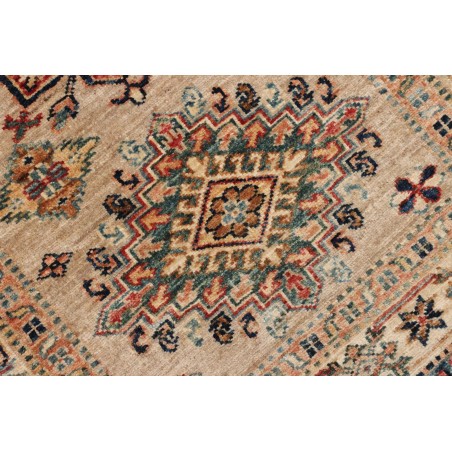 Tappeto Kazak Fine Pakistan marrone bianco 83x256