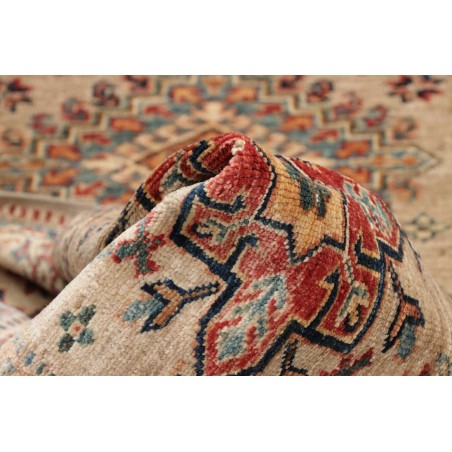 Tappeto Kazak Fine Pakistan marrone bianco 83x256