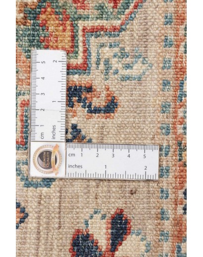 Tappeto Kazak Fine Pakistan marrone bianco 83x256