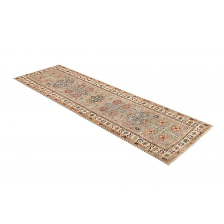 Tappeto Kazak Fine Pakistan marrone azzurro 79x254