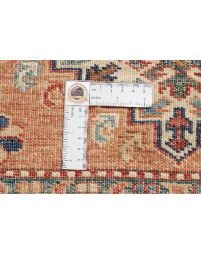 Tappeto Kazak Fine Pakistan marrone azzurro 78x297