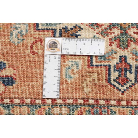Tappeto Kazak Fine Pakistan marrone azzurro 78x297