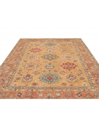 Tappeto Kazak Fine Pakistan marrone grigio 254x307